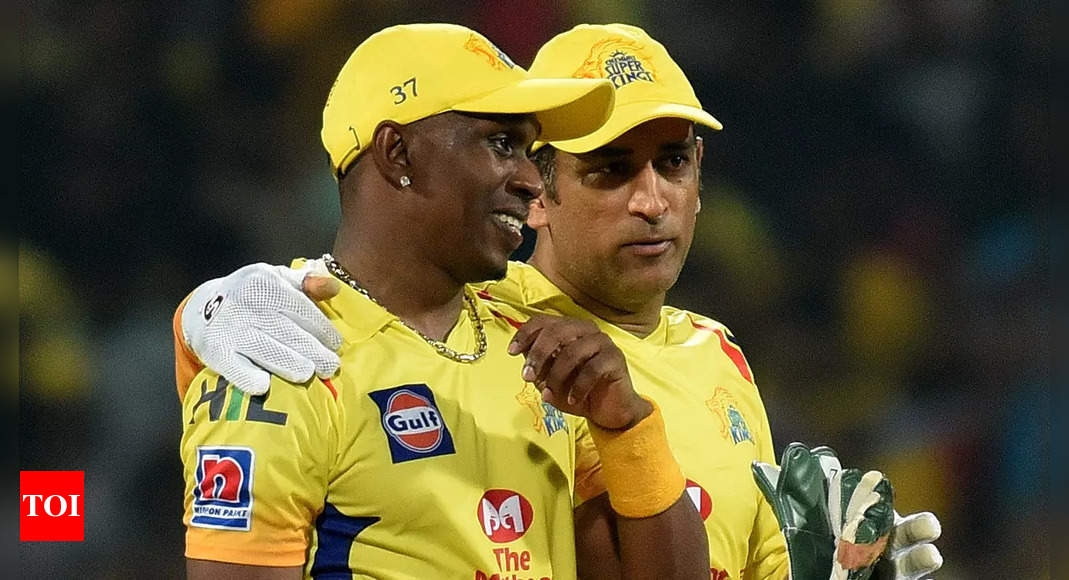 MS Dhoni: IPL 2023: Under Dwayne Bravo, youngsters will gain confidence to bowl at death, says MS Dhoni | Cricket News – Times of India