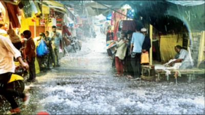 Sudden summer hail stumps scorched Hyderabad