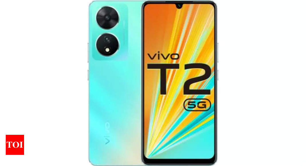 Vivo T2 5G goes on sale in India today: Price, offers and more – Times of India