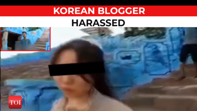 Shocking! Man harasses Korean blogger in Rajasthan's Jodhpur