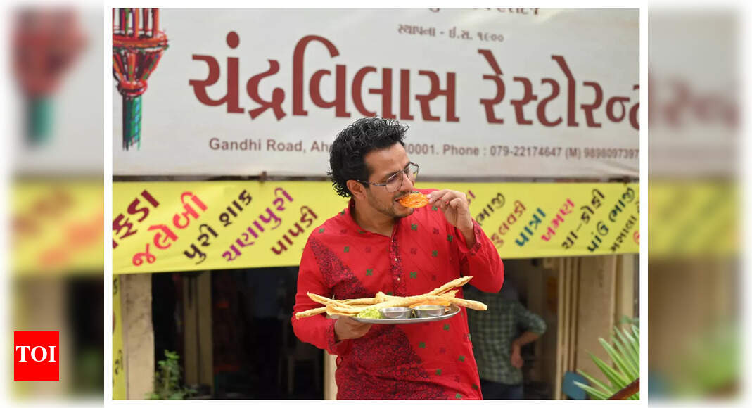 There's connect of food & heritage at ChandravilasOjas Gujarati