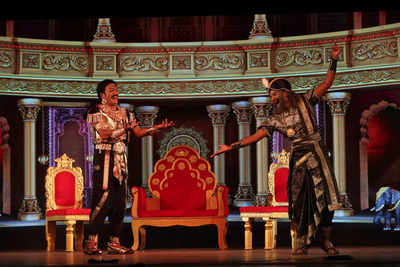 Komal Theatre brings their mega production Draupathi to Bangalore for the first time