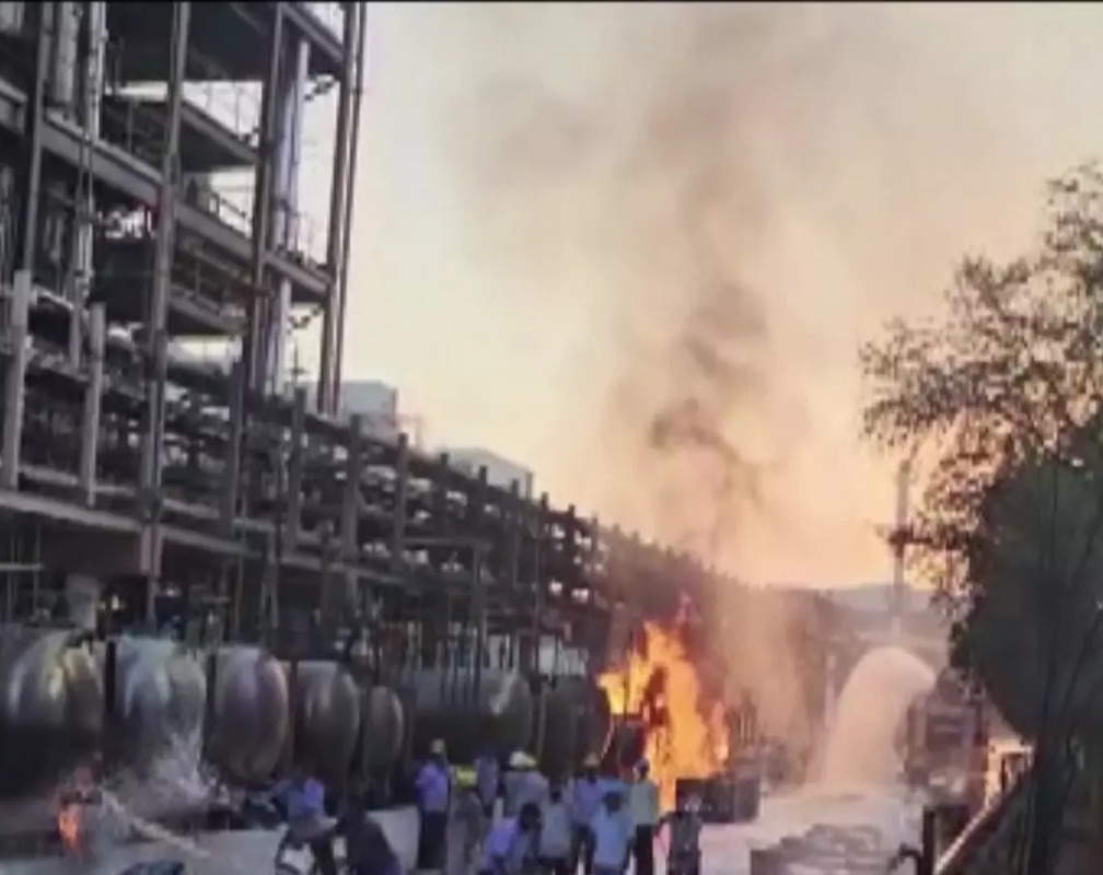 
Andhra Pradesh: Fire breaks out a drug plant in Tirupati
