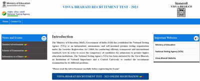 Visva Bharati Recruitment 2023: Visva Bharati Recruitment 2023: Apply ...