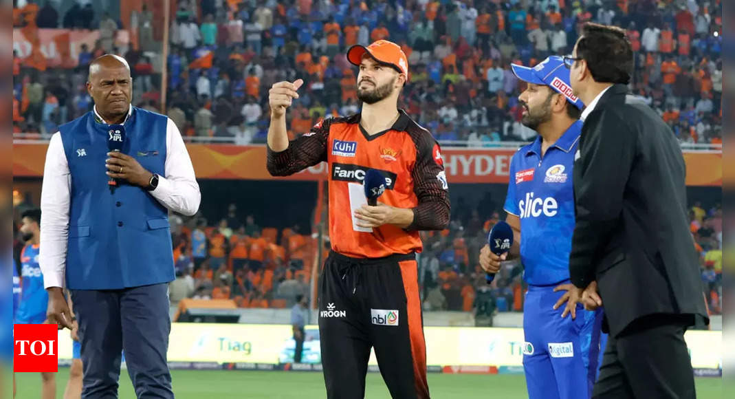 IPL Live Cricket Score, Sunrisers Hyderabad vs Mumbai Indians 2023: Upbeat Sunrisers Hyderabad look to surge ahead of Mumbai Indians  – The Times of India