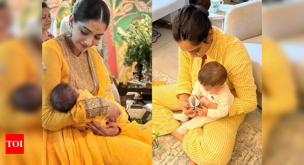 Sonam Kapoor talks about embracing post-pregnancy body; she’s in no hurry to get back to sets or push herself hard because she’s ‘still breastfeeding’ – Times of India