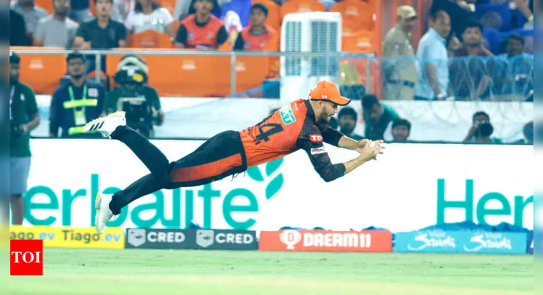 Aiden Markram: WATCH: Aiden Markram sends Ishan Kishan and Suryakumar Yadav back in the dugout with two sensational catches | Cricket News – Times of India
