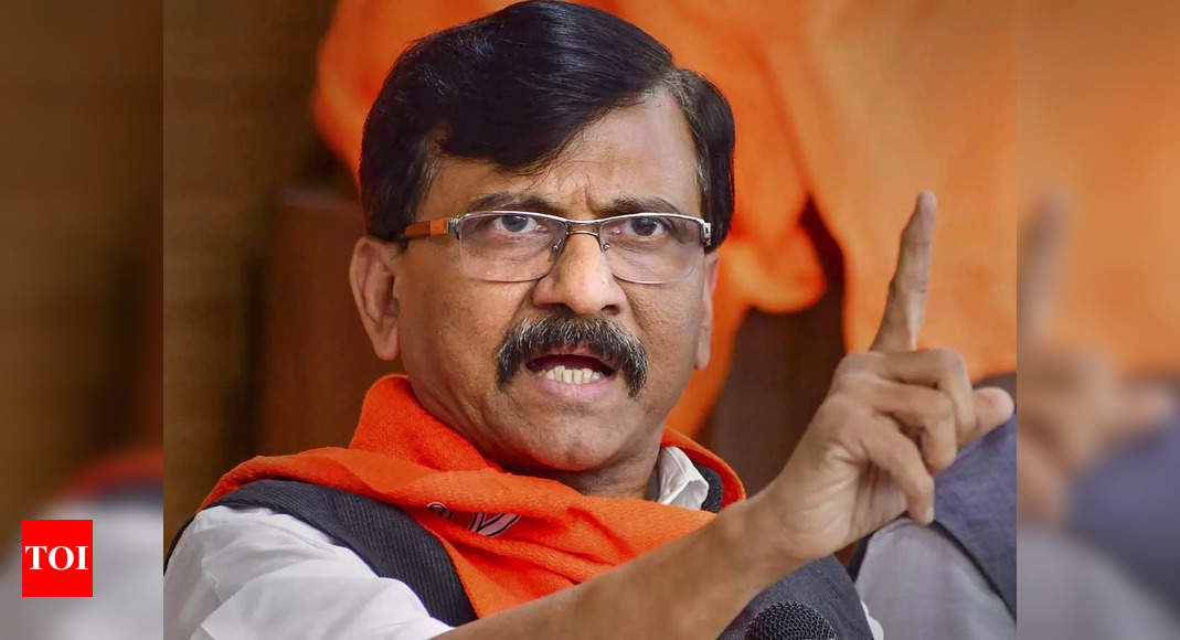 Raut:  BJP trying to spread rumours, says Sanjay Raut | India News – Times of India
