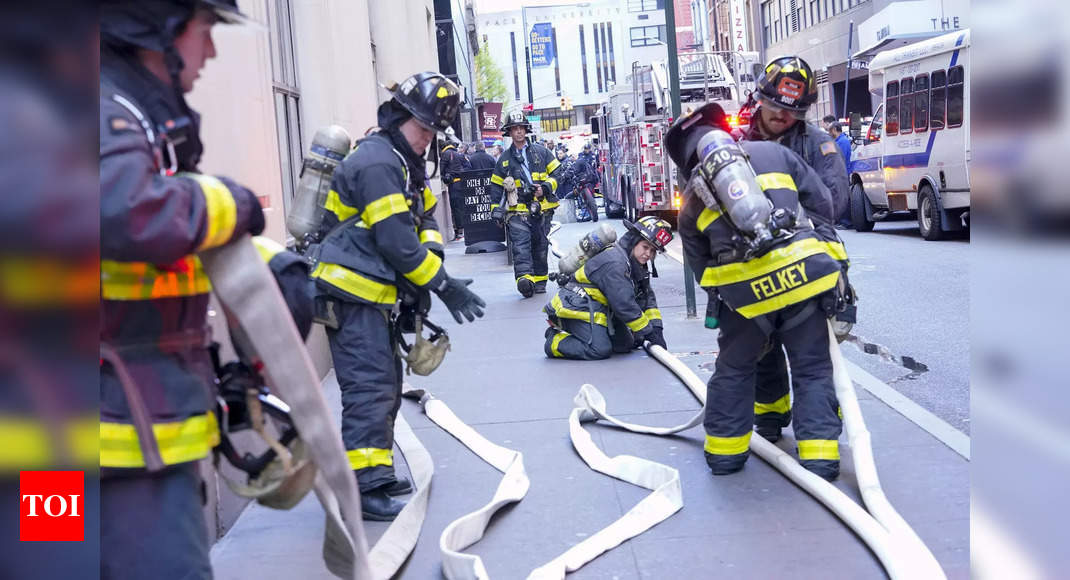 Parking garage collapses in NYC, killing 1; 5 injured – Times of India