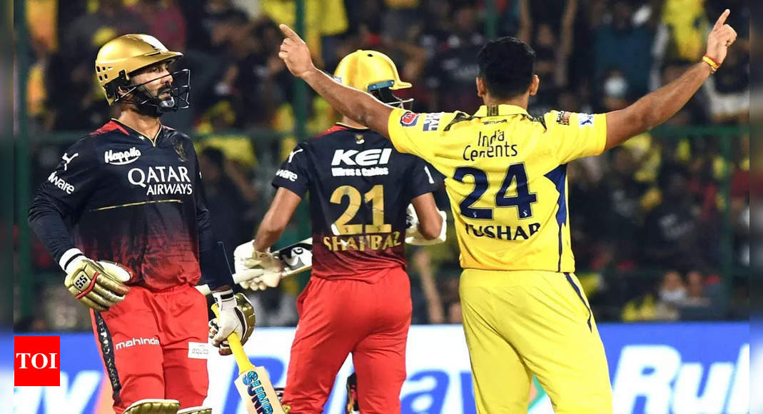 RCB vs CSK IPL 2023: Chennai Super Kings expose Royal Challengers Bangalore’s soft underbelly | Cricket News – Times of India