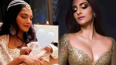 400px x 225px - Sonam Kapoor talks about embracing post-pregnancy body; she's in no hurry  to get back to sets or push herself hard because she's 'still  breastfeeding' | Hindi Movie News - Times of India