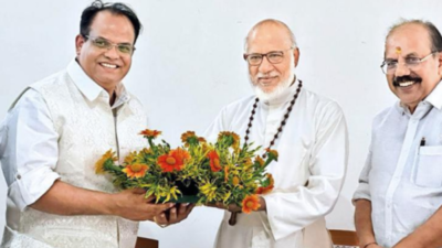 Barla meets Cardinal George Alencherry in Kochi