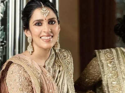 The story behind Shloka Ambani's 100-year-old sari