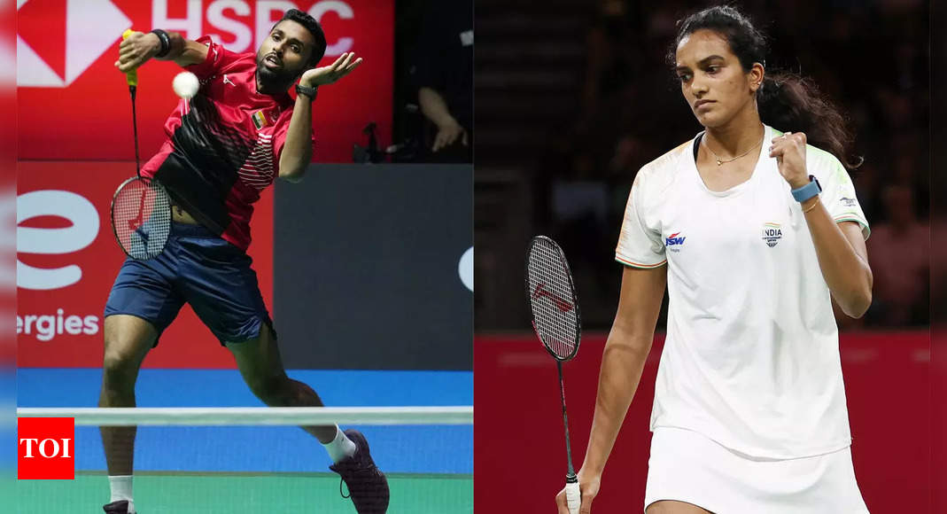 HS Prannoy, PV Sindhu to lead Indian team in Sudirman Cup | Badminton News – Times of India