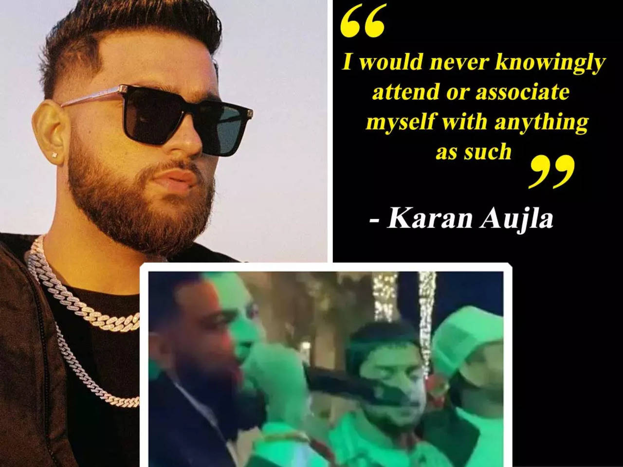Karan Aujla breaks his silence on the viral video that featured ...