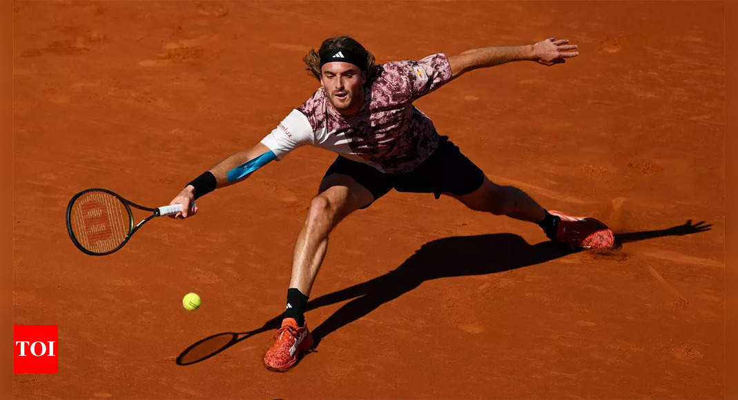 Stefanos Tsitsipas Eases Into Barcelona Third Round Tennis News Times Of India