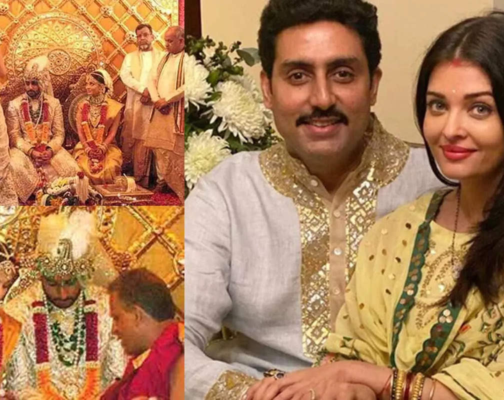 
Aishwarya Rai-Abhishek Bachchan’s 16th wedding anniversary: Sudden ‘roka’ to royal wedding ceremony – Here’s a look back at the couple’s story
