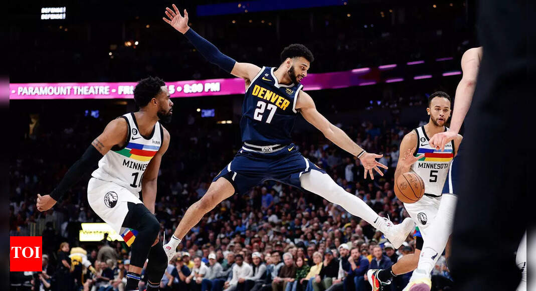 NBA Playoffs Jamal Murray puts Denver Nuggets ahead 20 against Minnesota Timberwolves NBA