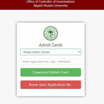 AMU Admit Card 2023 Released On Amucontrollerexams.com, Direct Link ...