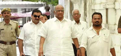 Gautam Adani Meets Sharad Pawar Amid Opposition's Demand For JPC Probe ...