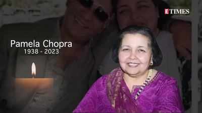 RIP! Shah Rukh Khan, Karan Johar, Hrithik Roshan, Poonam Dhillon, Uday Chopra, Sonu Nigam, Anupam Kher and other celebs pay their last respects to Yash Chopra's wife Pamela Chopra