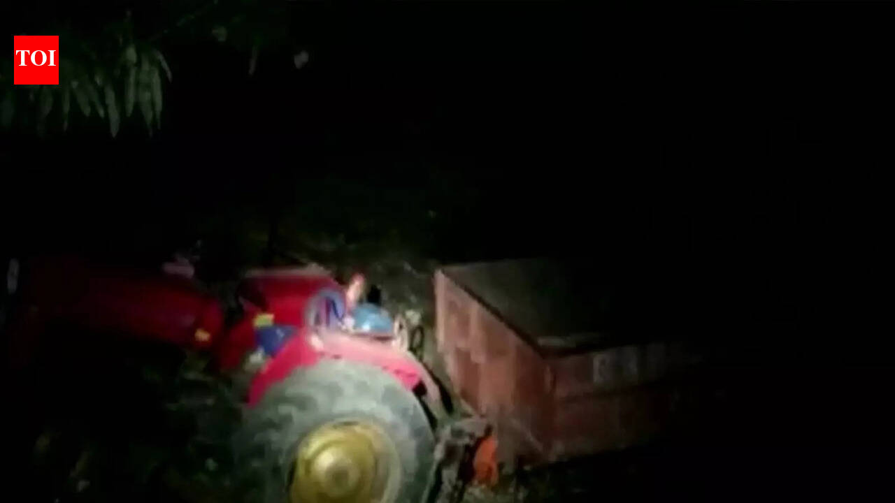 Bihar: One dead, several injured as tractor-trolley overturns in Maner