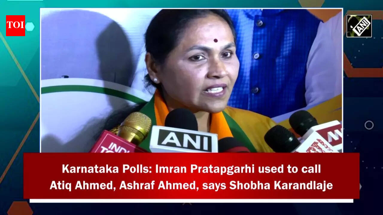 Karnataka Polls: Imran Pratapgarhi used to call Atiq Ahmed, Ashraf ...