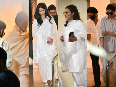 Pamela Chopra no more: The Bachchans, Ranveer Singh, Deepika Padukone, Katrina Kaif and Kajol pay their last respects