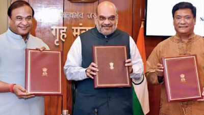 Ending decades-old dispute, Assam & Arunachal sign border pact
