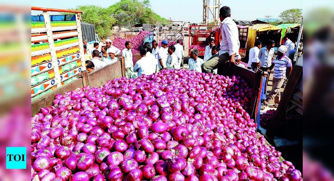 Unseasonal rains set to hit onion output | India News – Times of India