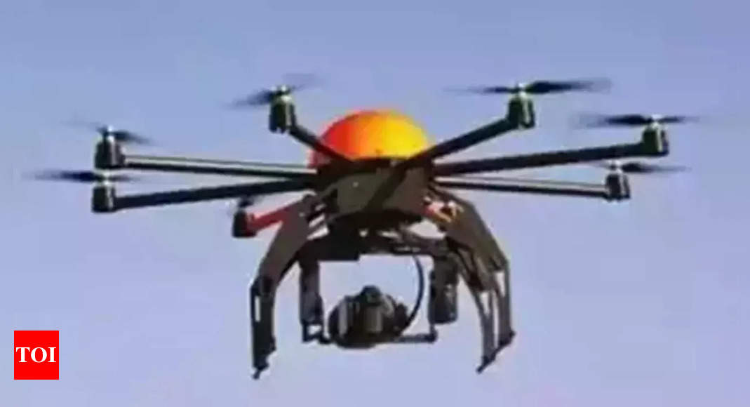Govt comes out with crop specific SOPs for use of drones in farms | India News – Times of India