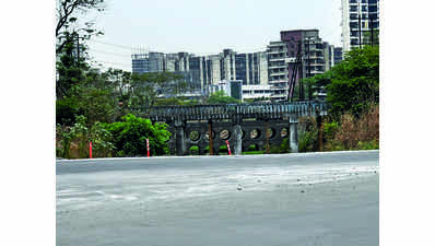 Residents upset as ‘natural channel filled for event in Kharghar’
