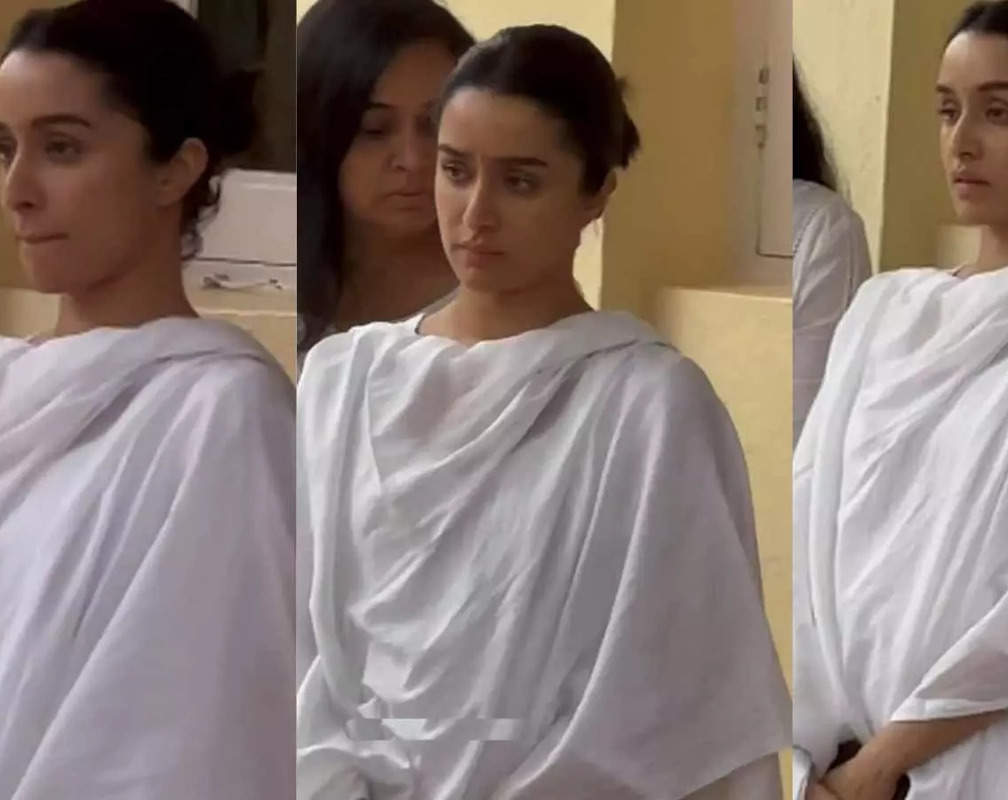 
OMG! Shraddha Kapoor looks sad and devastated at Pamela Chopra's funeral

