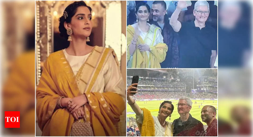 sonam kapoor yellow saree