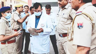 Jaipur: Doctors conduct suicide victim Ram Pratap Meena's autopsy on the spot; CID-CB begins probe