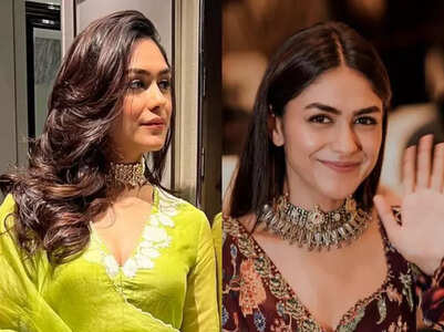 Eid-ul-Fitr 2023: Shararas and kurtis to borrow from Mrunal Thakur