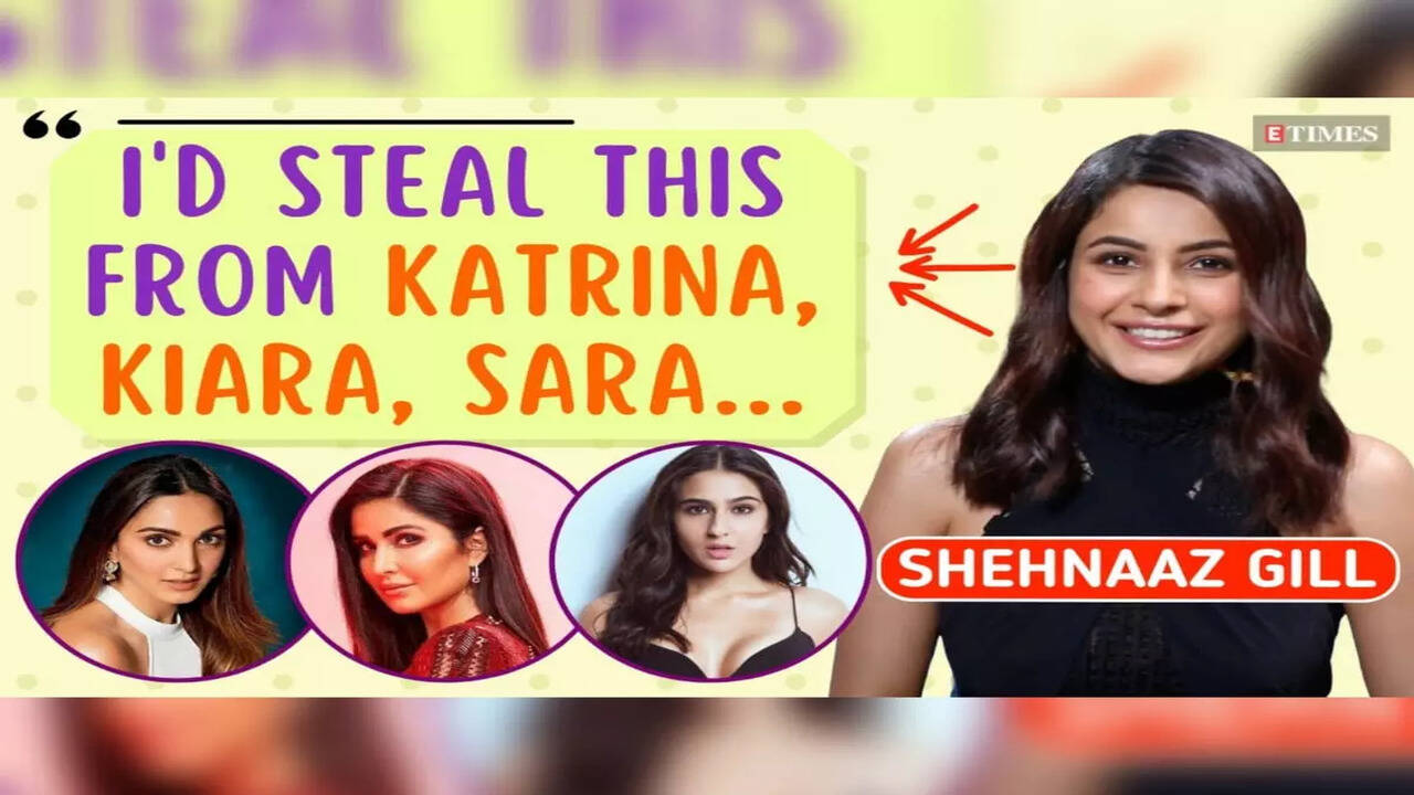 VIDEO: Shehnaaz Gill wants to steal THIS from Katrina Kaif, Alia Bhatt,  Ananya Panday, Sara Ali Khan and Kiara Advani | Hindi Movie News - Times of  India