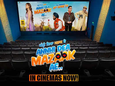 'Annhi Dea Mazaak Ae' hits the cinemas