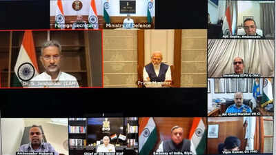 PM Modi chairs meeting on situation of Indians in violence-hit Sudan