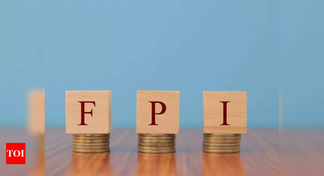 FPIs begin new financial year buying Indian equities on cheaper valuations – Times of India