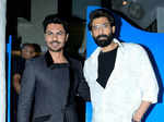 Surveen Chawla and Rana Daggubati arrive in style at the launch party of Rana Naidu
