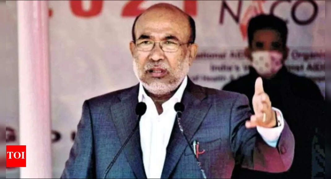 No crisis in state unit of BJP, says Manipur CM N Biren Singh | Imphal ...