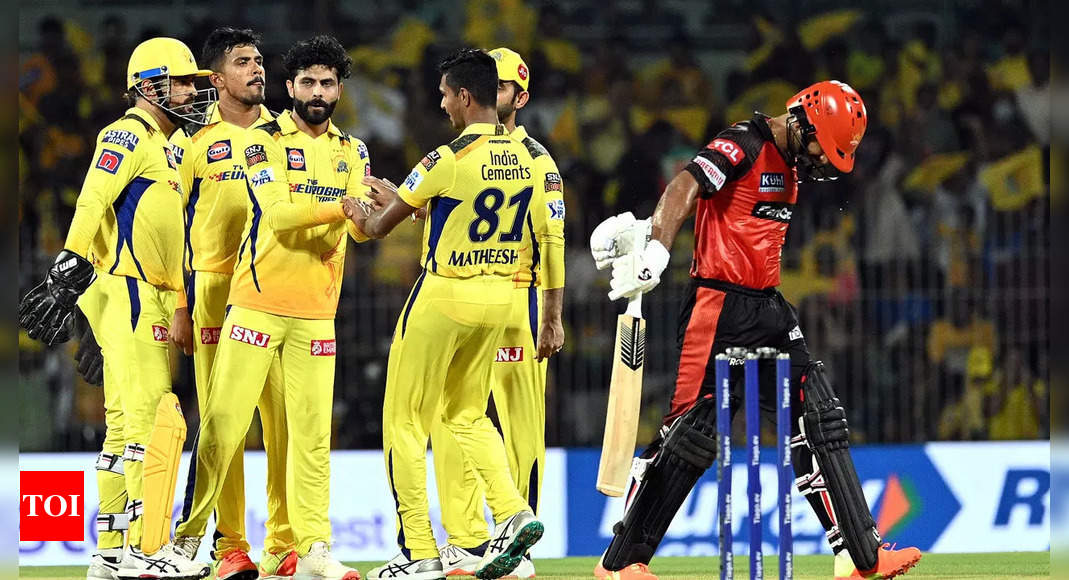 CSK vs SRH IPL 2023: A walk in the park for Chennai Super Kings against Sunrisers Hyderabad | Cricket News – Times of India