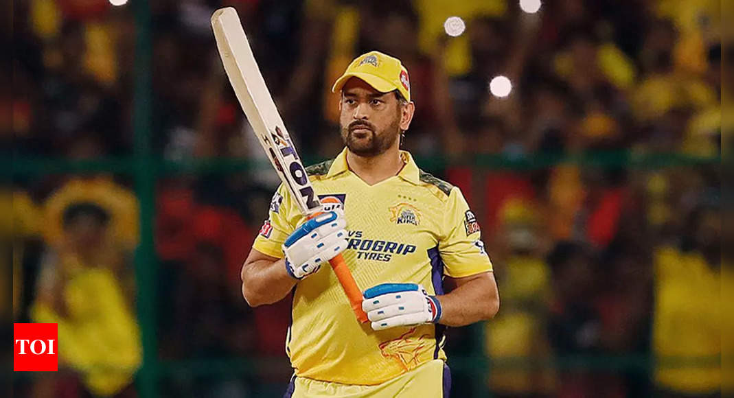 IPL 2023: MS Dhoni says ‘it is the last phase of my career’ | Cricket News – Times of India