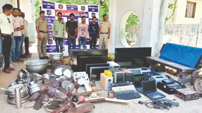 Four arrested in Dahod for 16 thefts committed in schools