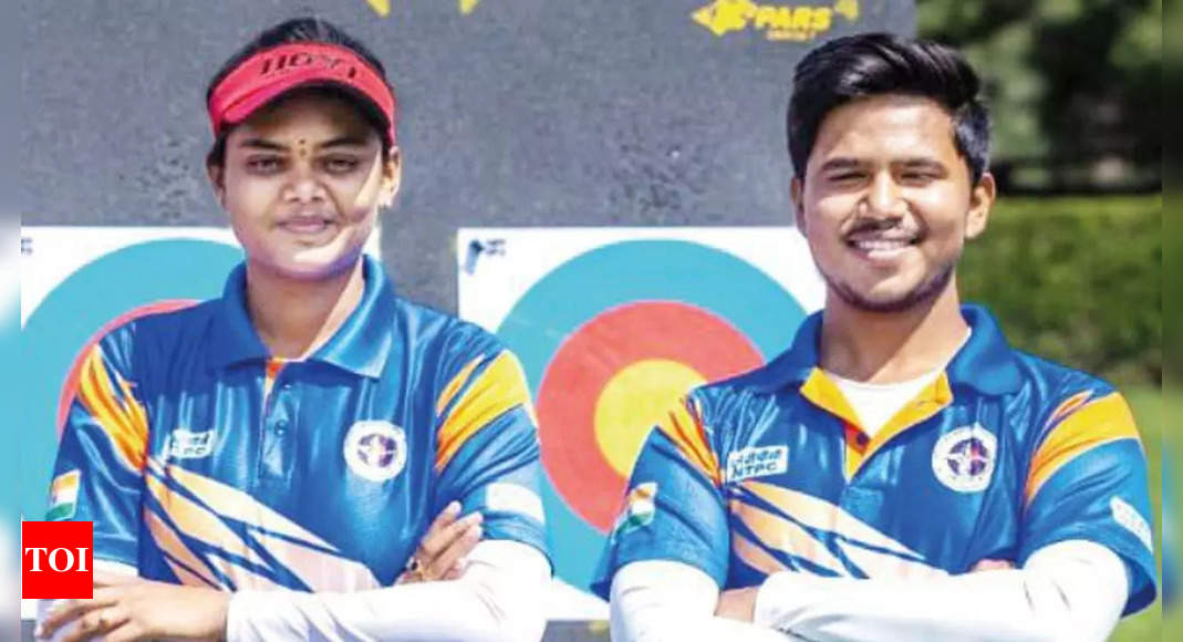 Indian archers claim World Cup gold in compound mixed team | More sports News – Times of India