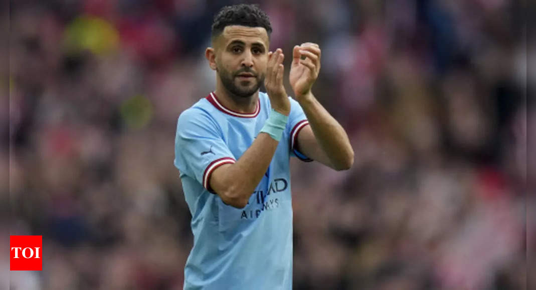 Mahrez becomes first City player to score hat-trick at Wembley