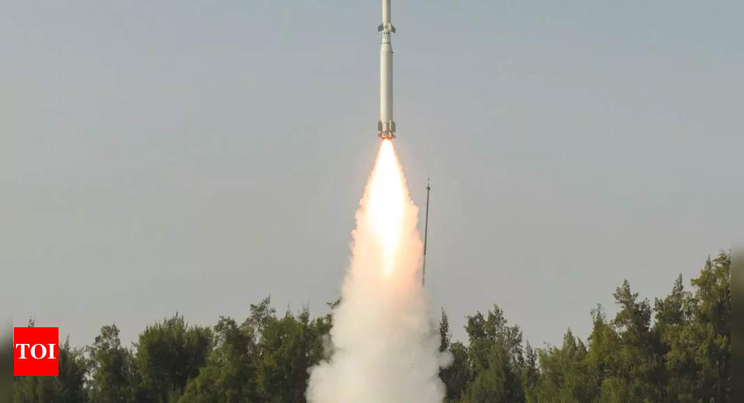 Defence:  India conducts maiden test of sea-based ballistic missile defence system | India News – Times of India