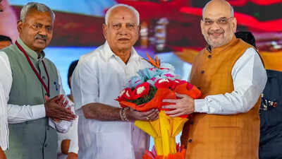 Union home minister Amit Shah vetoes BJP proposal to prop up Lingayat as CM face
