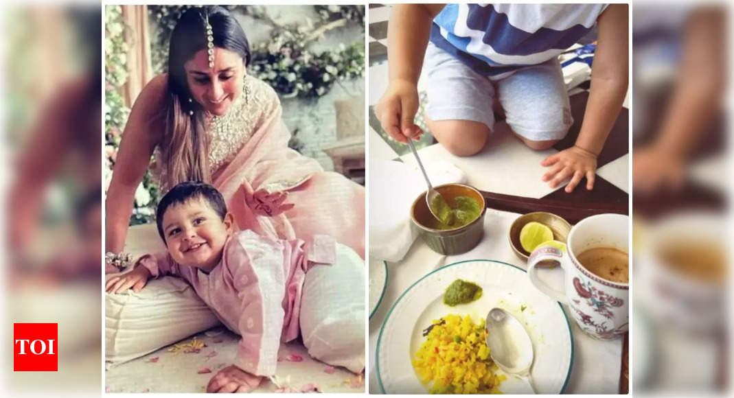 Jeh Ali Khan plays the perfect gentleman as he serves mom Kareena Kapoor Khan her Sunday breakfast – Times of India